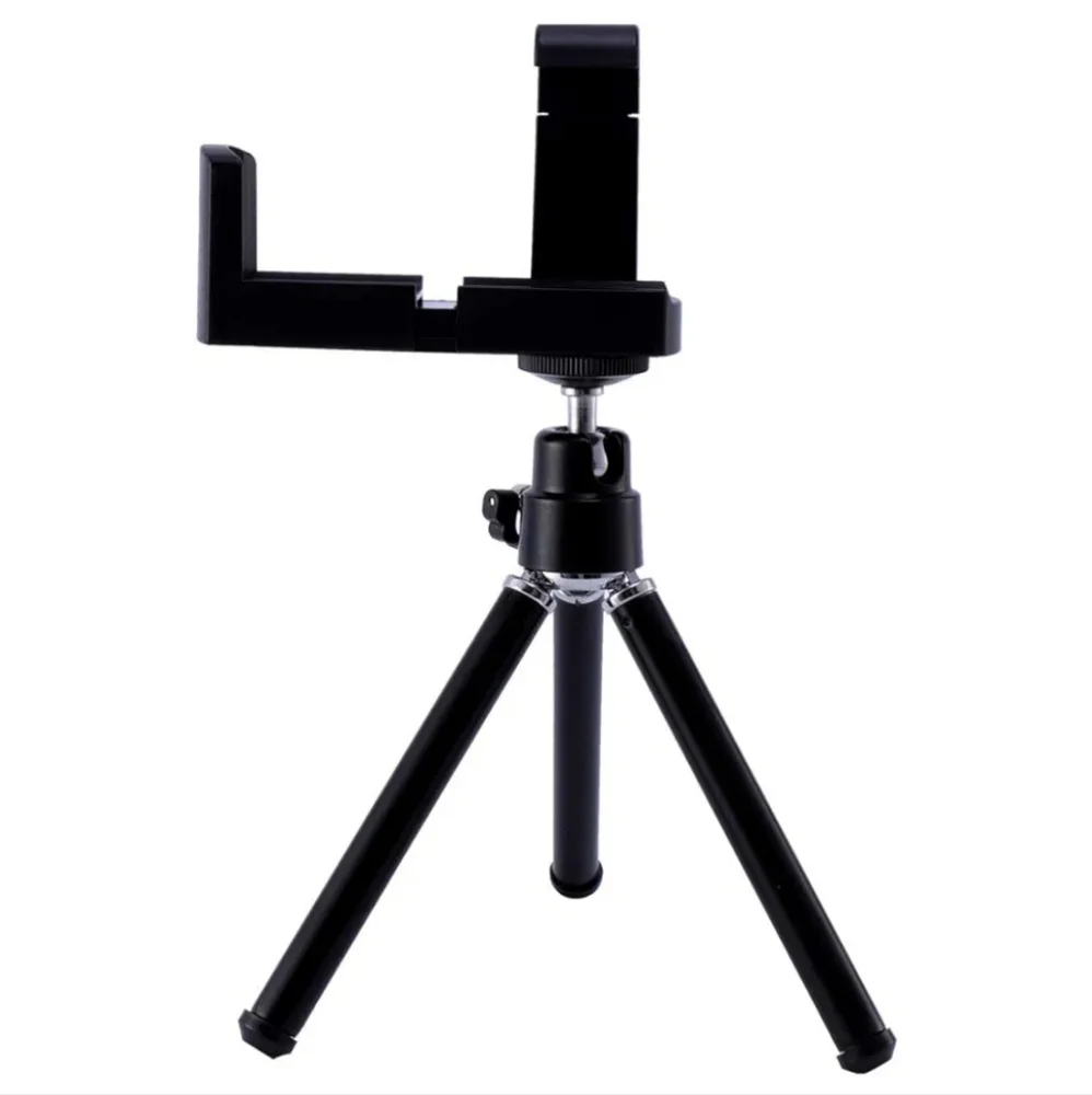 Phone Tripod Stand Camera Tripod 3 Position Compact Mobile Phone Holder for Live